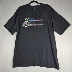 Indian Motorcycle T-Shirt Mens XL American Flat Track Music City Nashville TN
